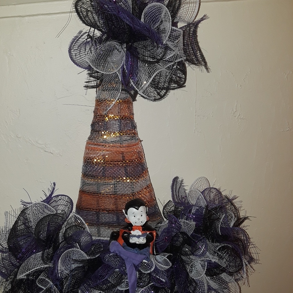 Hand made Halloween wreath